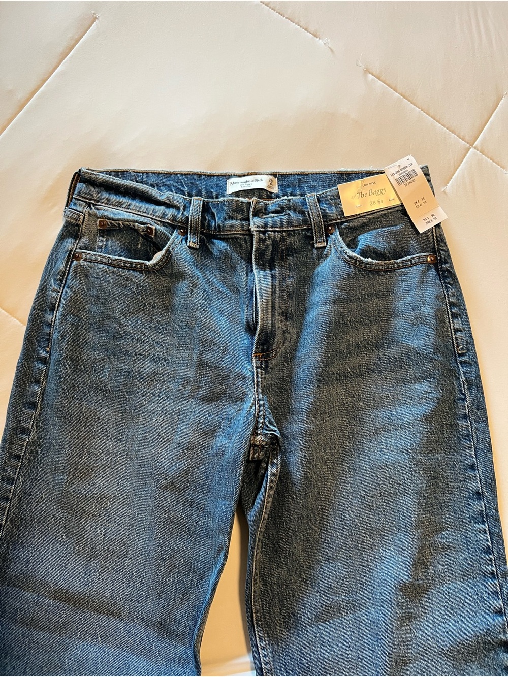 Abercrombie & Fitch Women’s Low Rise Baggy Jeans